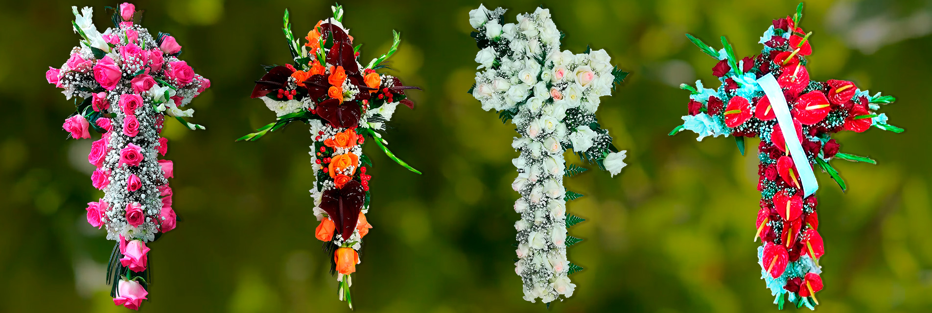 Cruces de flores, catalogo floristeria Los Realejos Tenerife